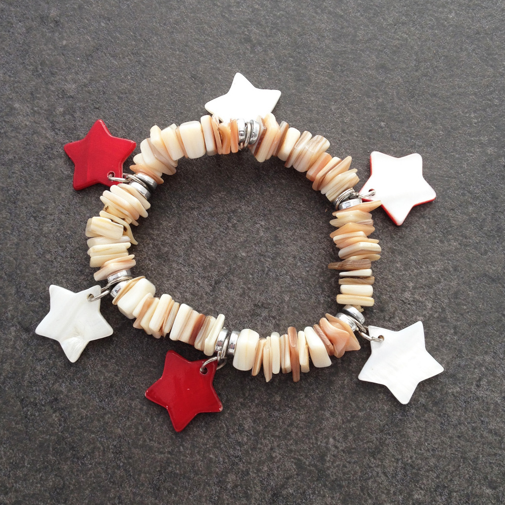Vintage Rockabilly MOP Bracelet